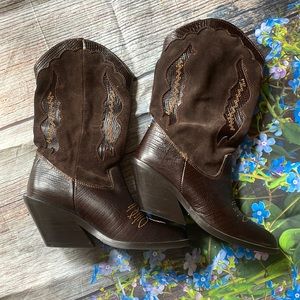 Sam Edelman kitty western heels